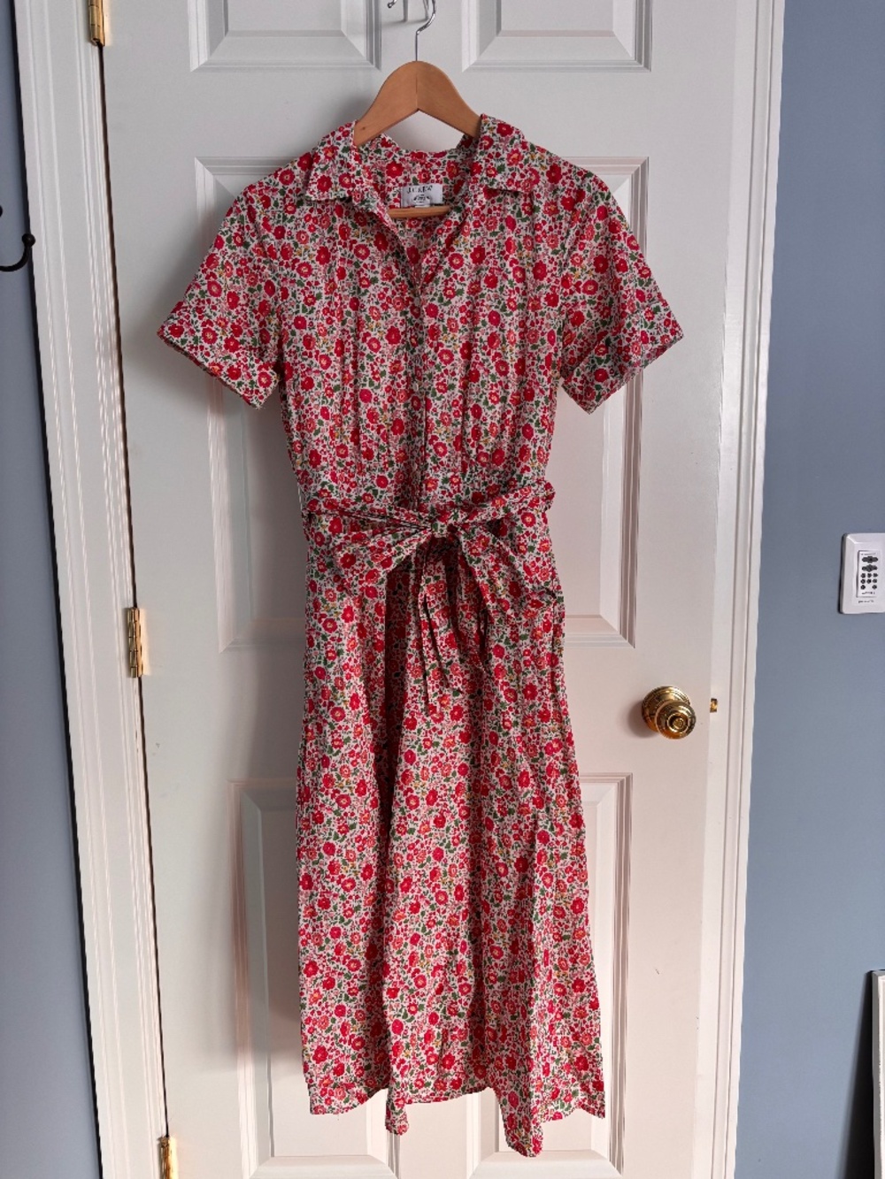 J.Crew Liberty floral dress